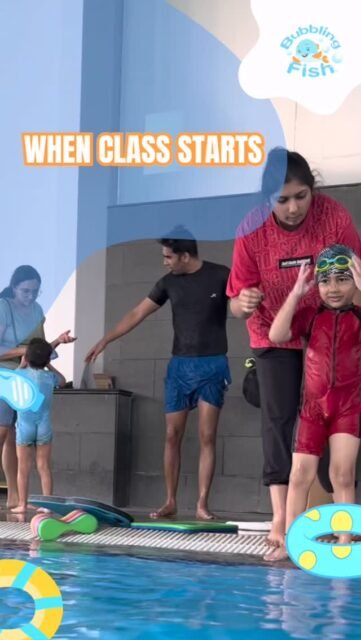 Thereβs a moment in every class that parents never forget ππ¦
The moment their child tries something new.
The moment hesitation turns into courage.
The moment they realize, βThey can do this.β
These may seem like small wins, but to us, theyβre everything π
Hereβs to the proud smiles, the happy tears, and the little milestones that make the journey so special.
(parent child bonding, kids swimming, water confidence, swimming milestones, baby swimming, toddler swimming, swimming classes bangalore, learn swimming, bubbling fish)