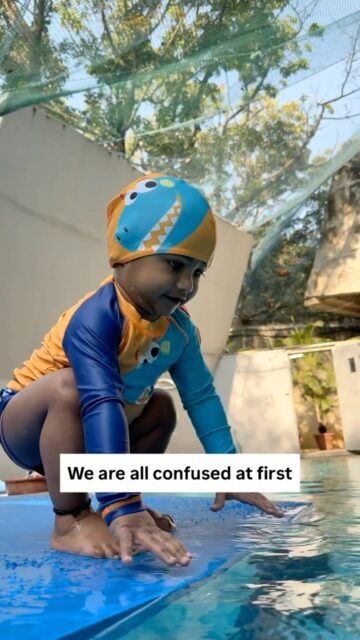 We all start somewhere.

Confused. Nervous. Unsure.

Then the right coach comes along and suddenly things begin to make sense. 💙🏊‍♀️

That's the power of guidance, patience, and believing in every little swimmer.

📩 DM us to get started.

#TheBubblingFish #WaterConfidence #LearnToSwim #SwimLessonsBangalore

[ swimming coach, water confidence, swimming lessons, kids swimming, toddler swimming, infant swimming, swim school Bangalore, water safety, learn to swim, child development ]